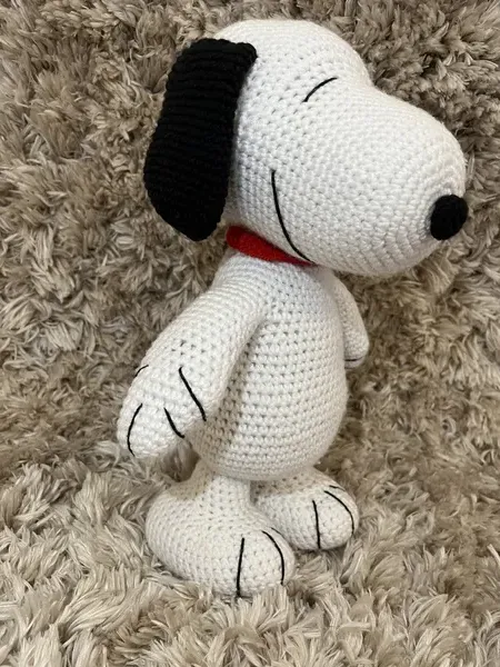 Əl işi amigurumi snoopy 1