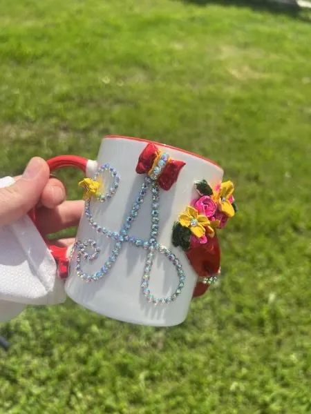 Əl işi fincan 5