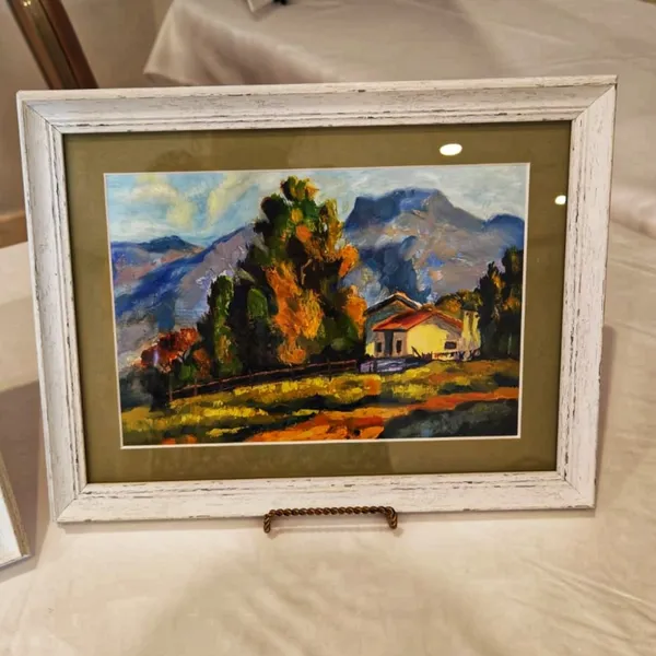 Kağız üzərində Mənzərə 