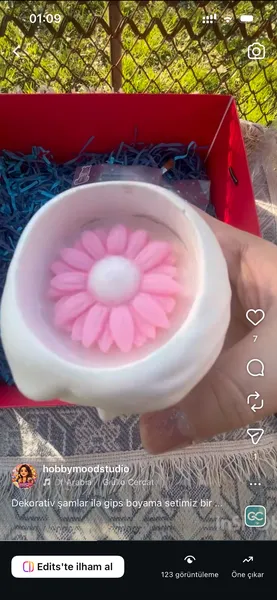 Dekorativ şamlar❤️ 4