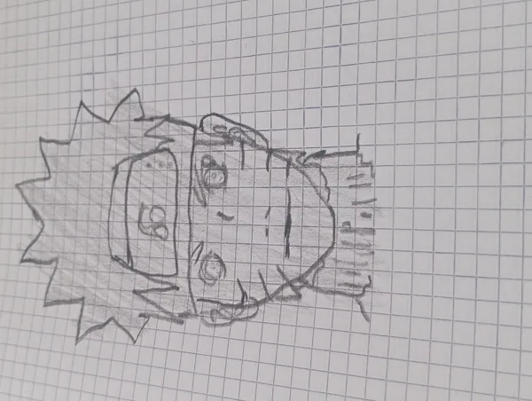 Anime portret rəsm 2