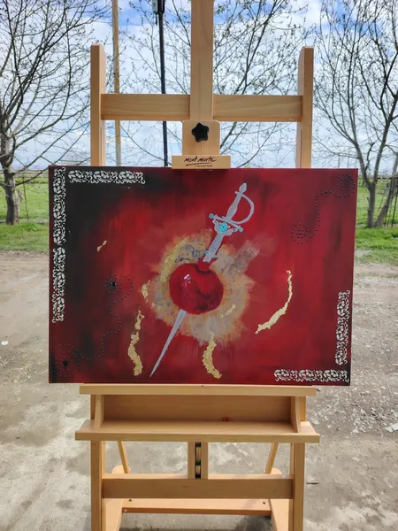 Akrilik boya tablo 3