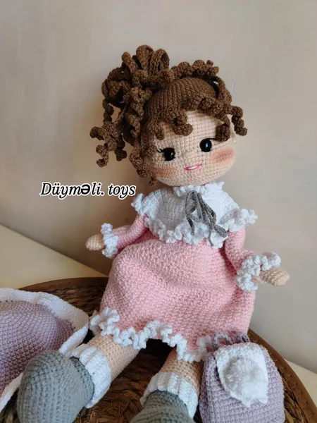 Əl işi toxunma Kukla 🌸 