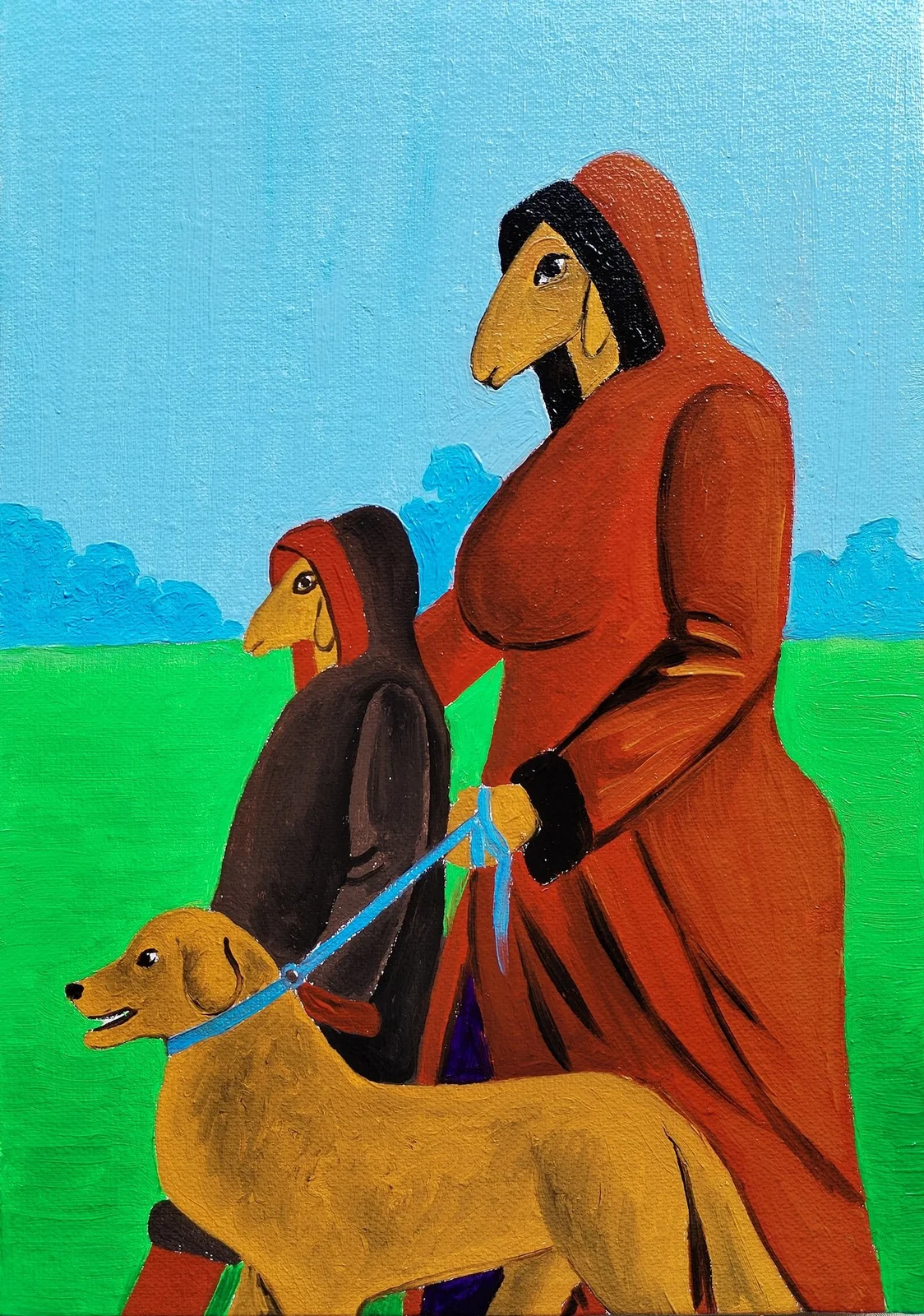 "İtlə gəzinti"