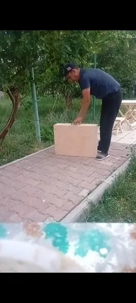 Piknik masasi ve 4 oturacagi 1