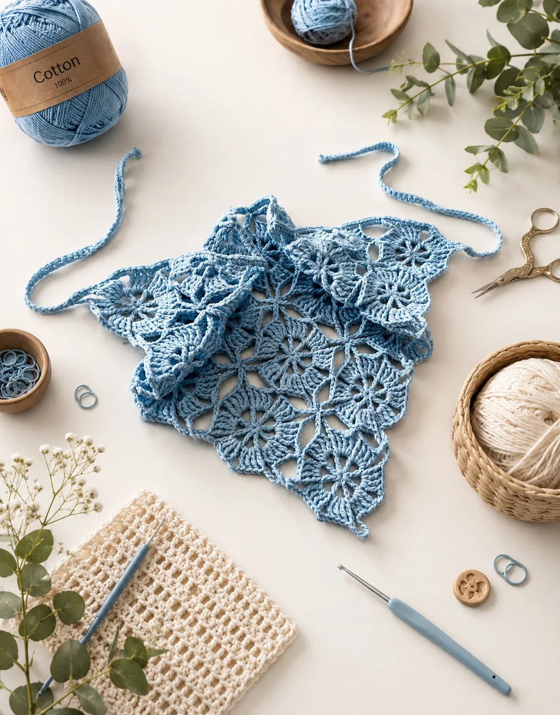 Əl işi bandana.