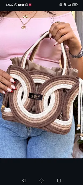  Çox gözel əl işi çantam,👜😊  2