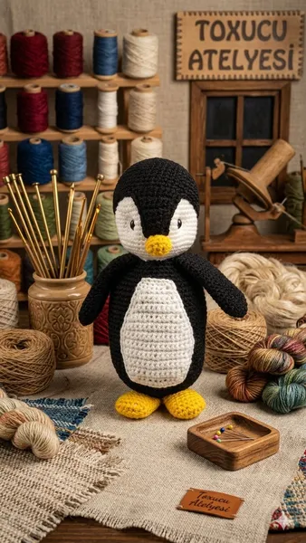 Handmade penguin 3