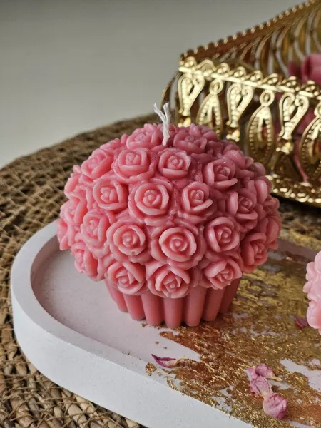 💐Səbətdə gül şamı 2