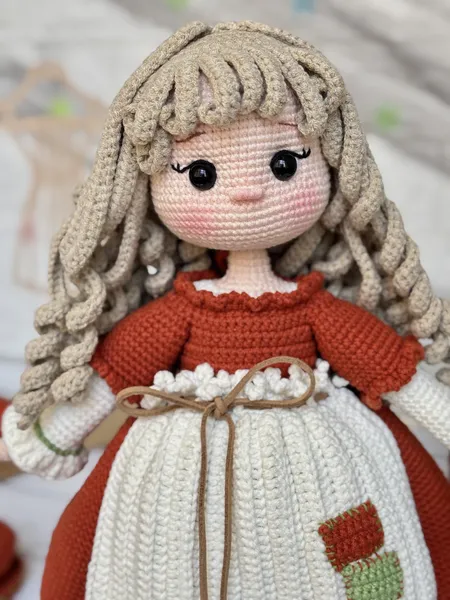 Amigurumi gəlincik. 3