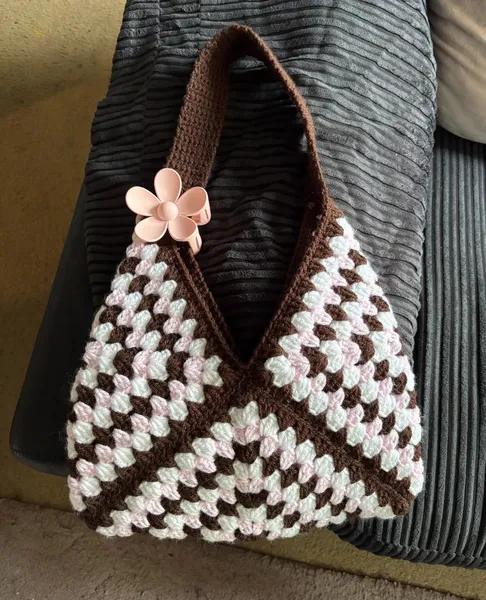 Əl işi Granny Square Çantalar 5