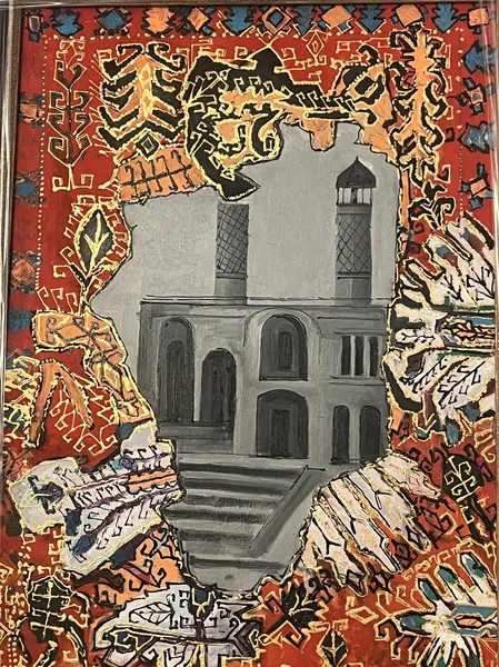 Kətan üzərində yağlı boya ilə 