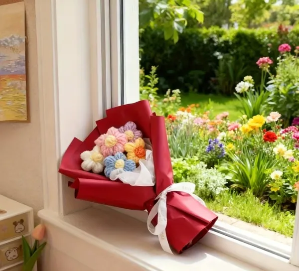 Çox şirin mini buketlər 6 ədəd 2