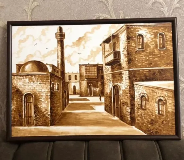 Yağlı boya kətan parça 3
