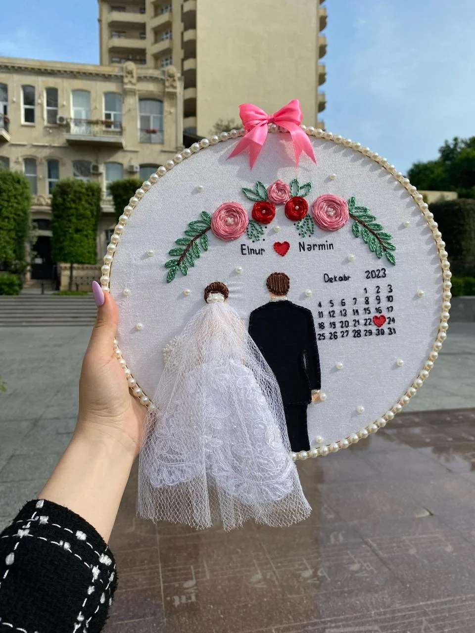 Toy və nişan üçün özəl əl işi