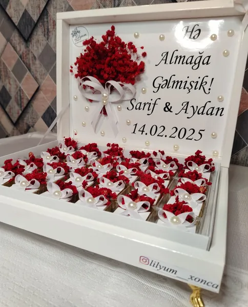 24ededli şkolad qutusu 💖  1