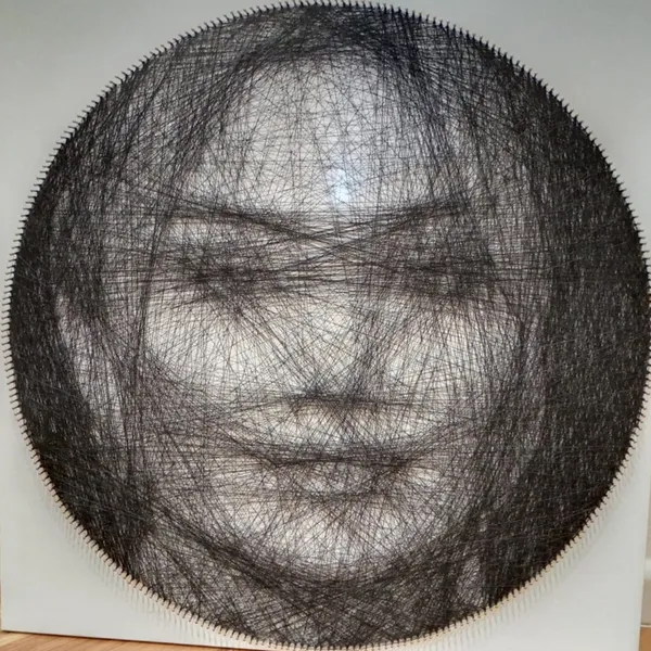 Stringart-portret