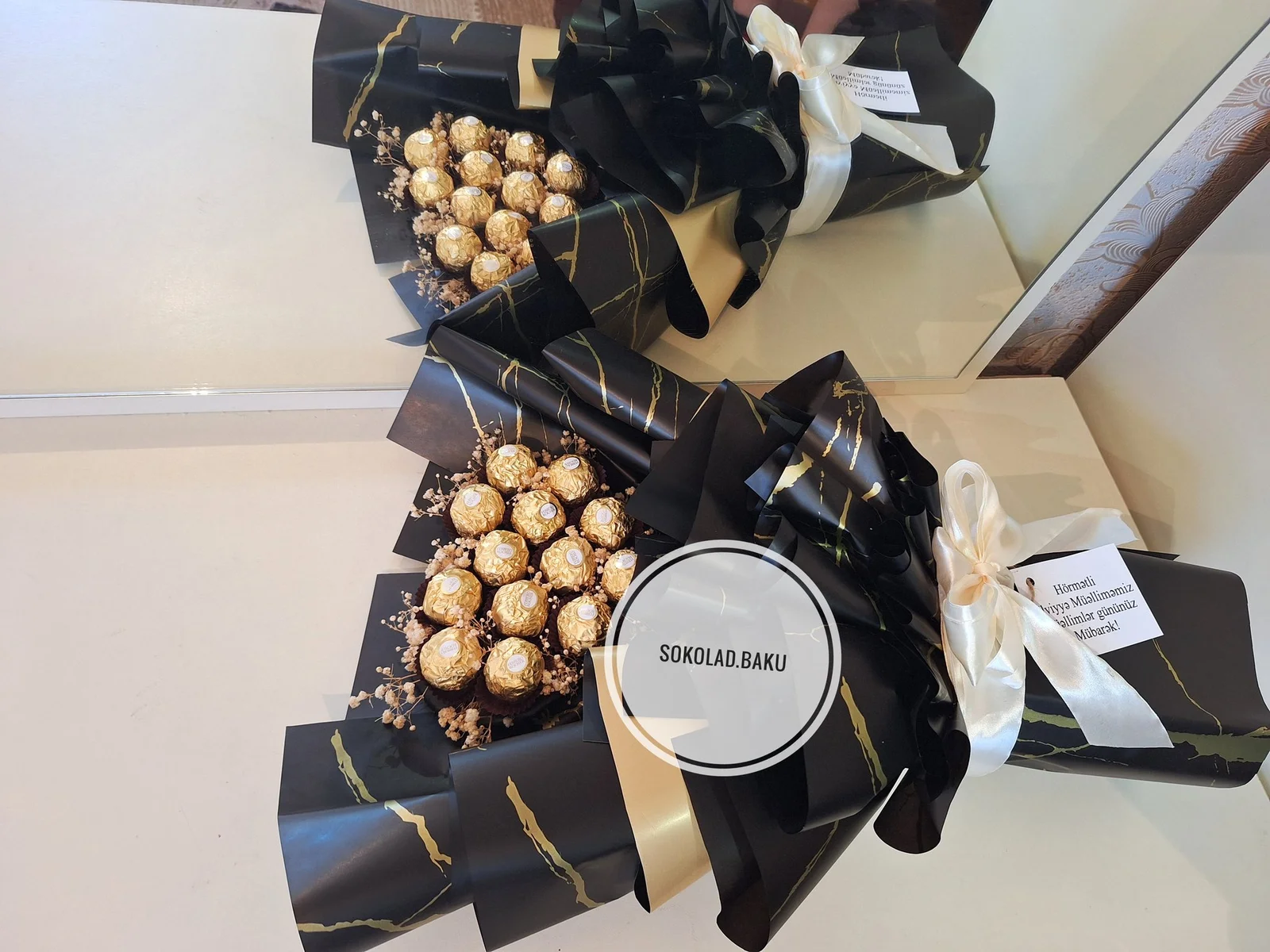 Ferrero roşen buketi